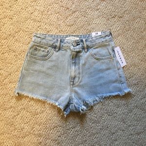 Pacsun High Rise Festival Jean Shorts